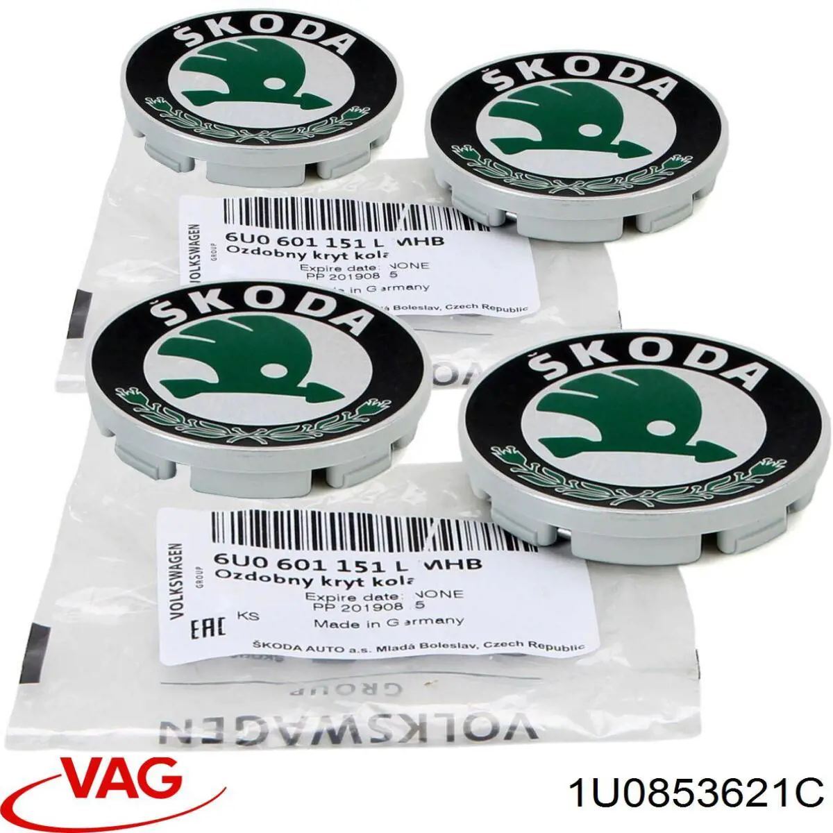 Emblema de la rejilla VAG 1U0853621C