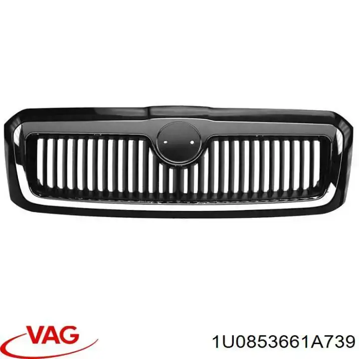 Moldura de la rejilla del radiador VAG 1U0853661A739 precio, desde 68,88 EUR