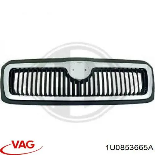 Moldura de rejilla del radiador VAG 1U0853665A precio, desde 50,87 EUR