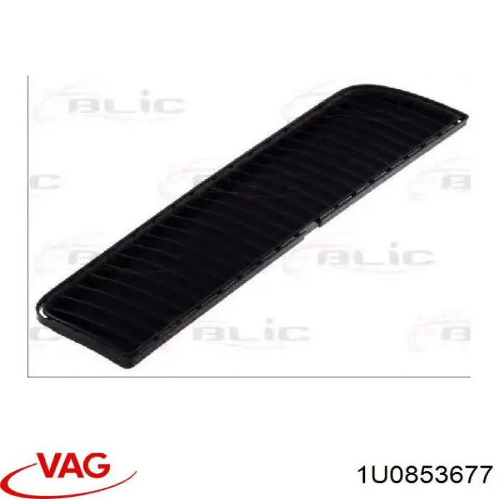 Comprar 1U0853677 VAG Rejilla central del parachoques delantero
