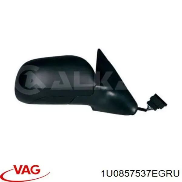 Cubierta de espejo retrovisor izquierdo VAG 1U0857537EGRU precio, desde 17,02 EUR