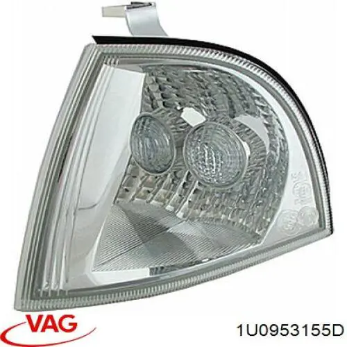 Intermitente izquierdo 1U0953155D VAG