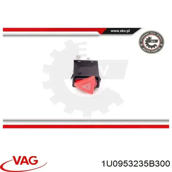 Comprar 1U0953235B300 VAG Boton de luz de emergencía