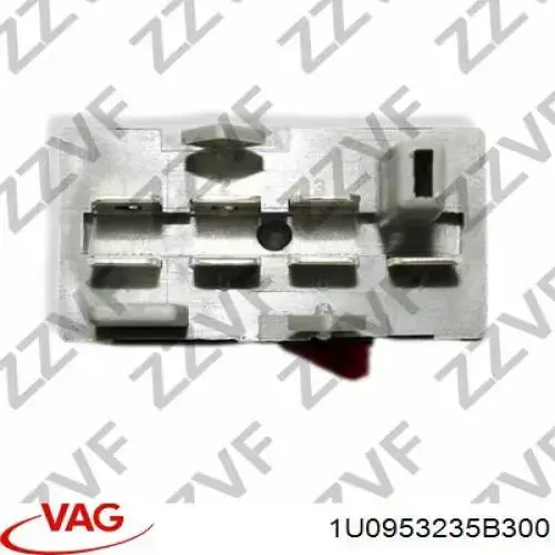 Boton de luz de emergencía 1U0953235B300 VAG
