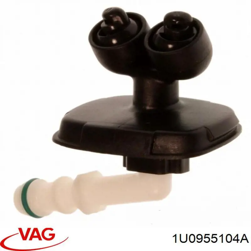 1U0955104A VAG tobera de agua regadora, lavado de faros, delantera derecha