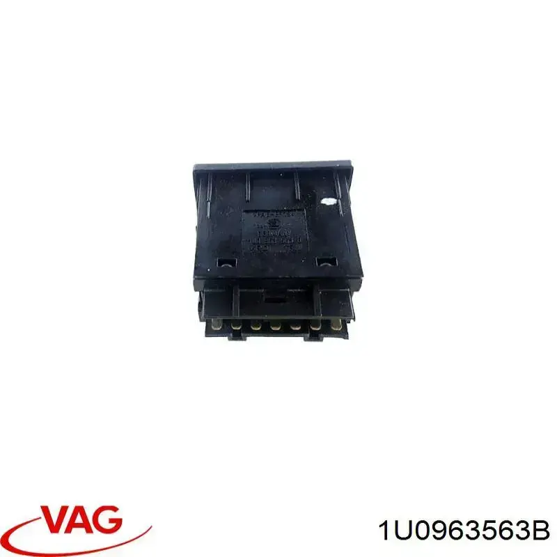 1U0963563B VAG boton de encendido de calefaccion del asiento