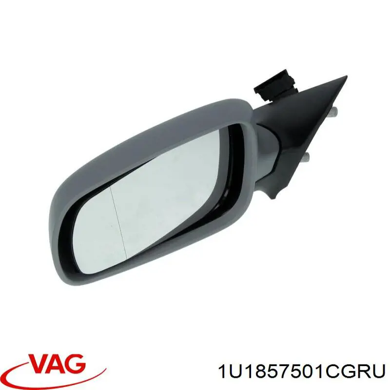 1U1857501CGRU VAG espejo retrovisor izquierdo