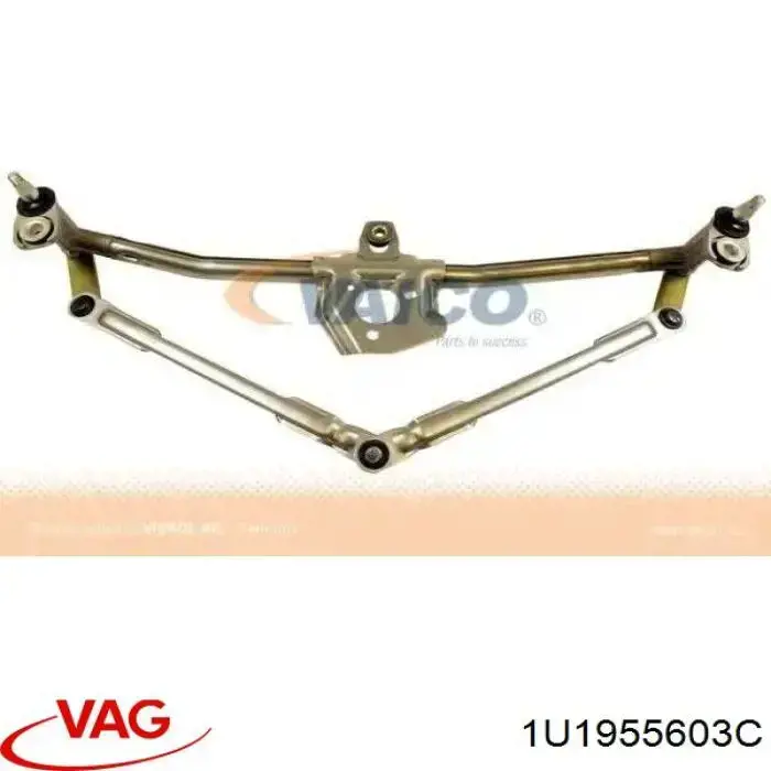 Trapezio del limpiaparabrisas VAG 1U1955603C precio, desde 31,52 EUR