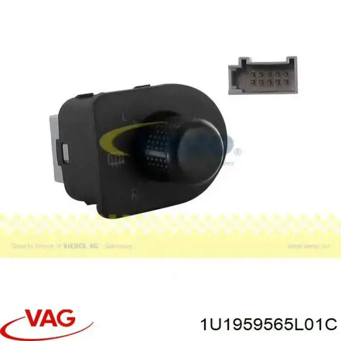 1U1959565L01C VAG unidad de control espejo de la puerta