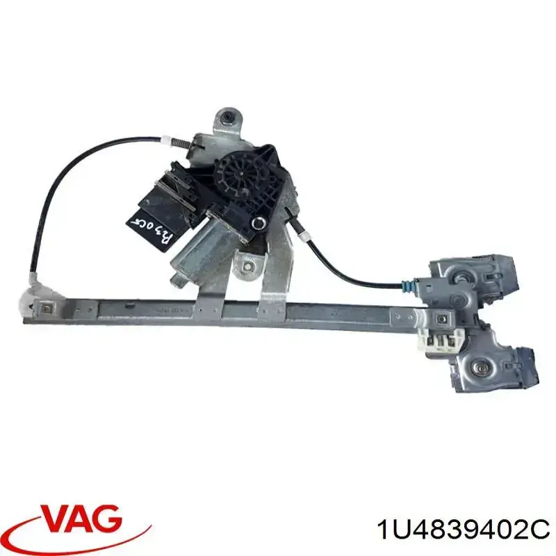 1U4839402C VAG Mecanismo de elevalunas de la puerta trasera derecha