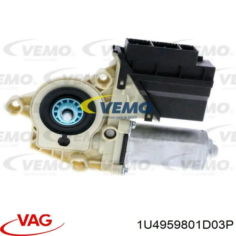 1U4959801D03P VAG motor del elevalunas eléctrico