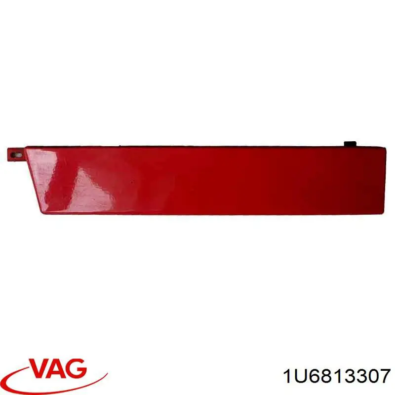 Comprar 1U6813307 VAG Moldura para luz trasera izquierda