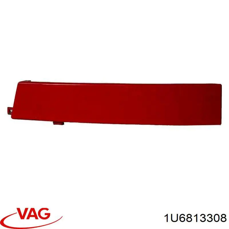 Cubierta para luz trasera derecha VAG 1U6813308 precio, desde 16,56 EUR