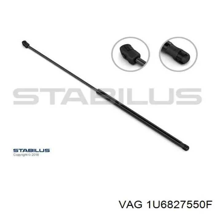 Comprar 1U6827550F VAG Amortiguador de puerta trasera