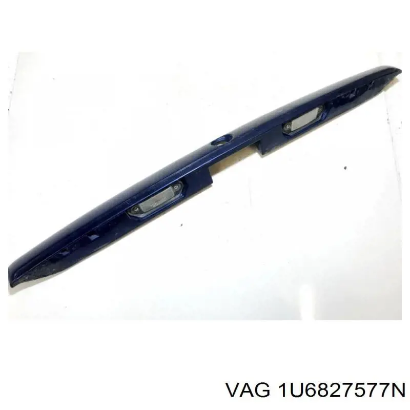 1U6827577N VAG Moldura de la tapa del maletero