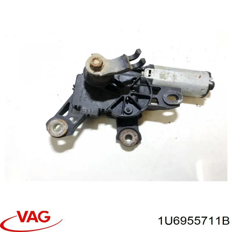 Motor limpiaparabrisas, trasera 1U6955711B VAG