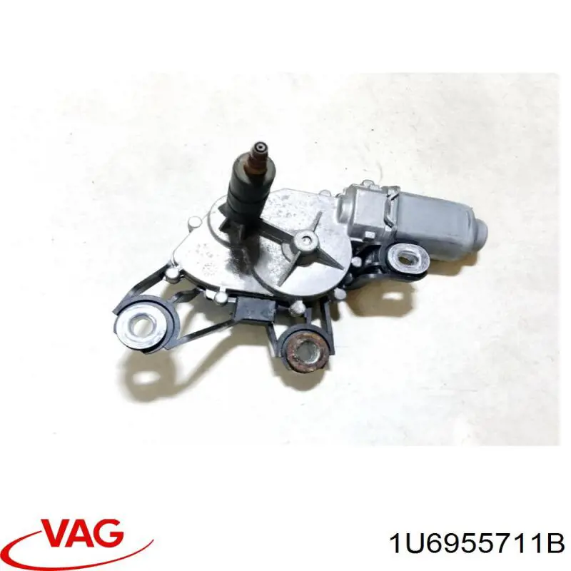 Motor limpiaparabrisas luna trasera VAG 1U6955711B