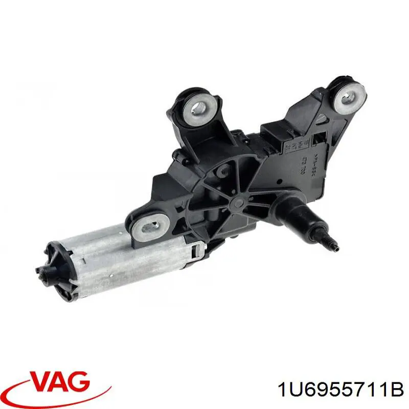 Comprar 1U6955711B VAG Motor limpiaparabrisas, trasera