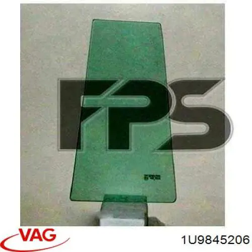 Cristal de puerta trasera derecha VAG 1U9845206 precio, desde 78,49 EUR