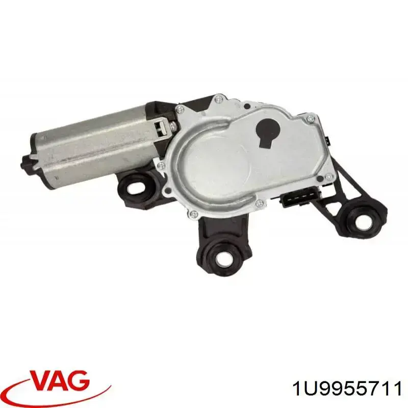 Motor limpiaparabrisas, trasera 1U9955711 VAG