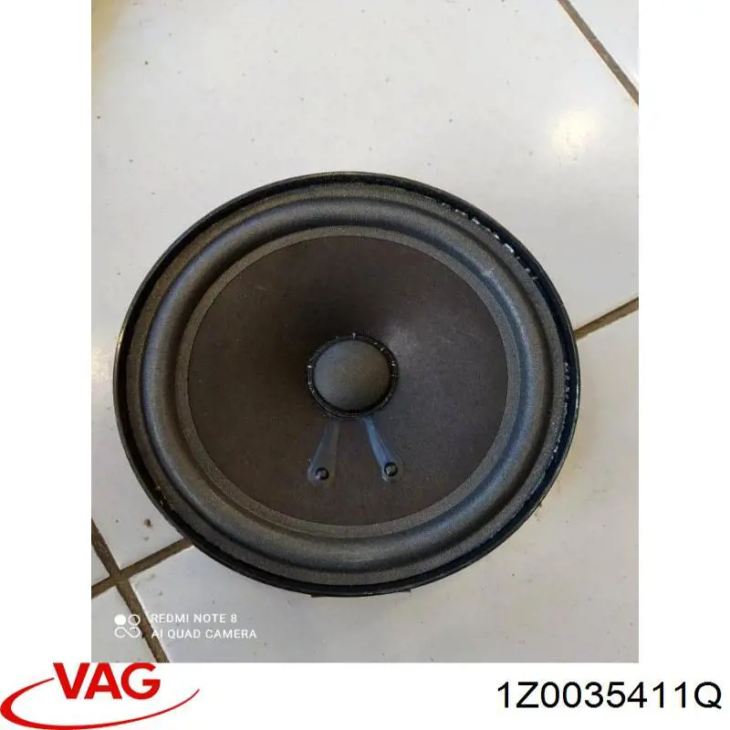 1Z0035411Q VAG altavoz de puerta delantera