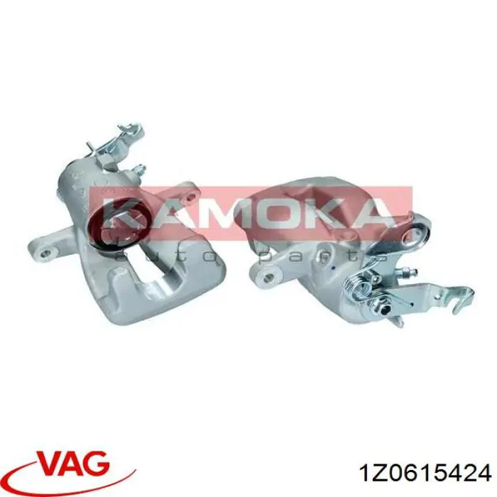 1Z0615424 VAG pinza de freno trasero derecho