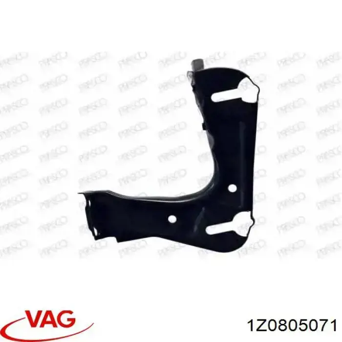Comprar 1Z0805071 VAG Soporte izquierdo del radiador (panel de montaje de faros)