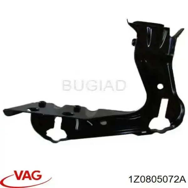 Comprar 1Z0805072A VAG Soporte derecho del radiador (panel de montaje para faros)
