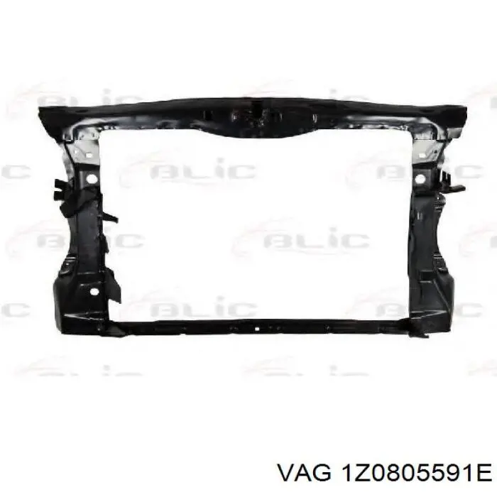 Panel de soporte del radiador y montaje de faros VAG 1Z0805591E precio, desde 80,22 EUR