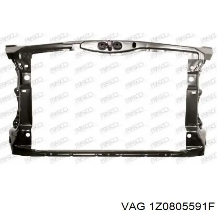 Panel de soporte del radiador y montaje de faros VAG 1Z0805591F precio, desde 78,19 EUR