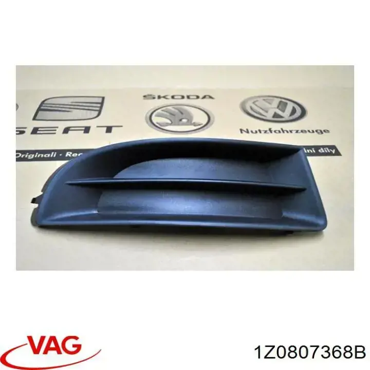Rejilla derecha del parachoques delantero VAG 1Z0807368B precio, desde 8,50 EUR
