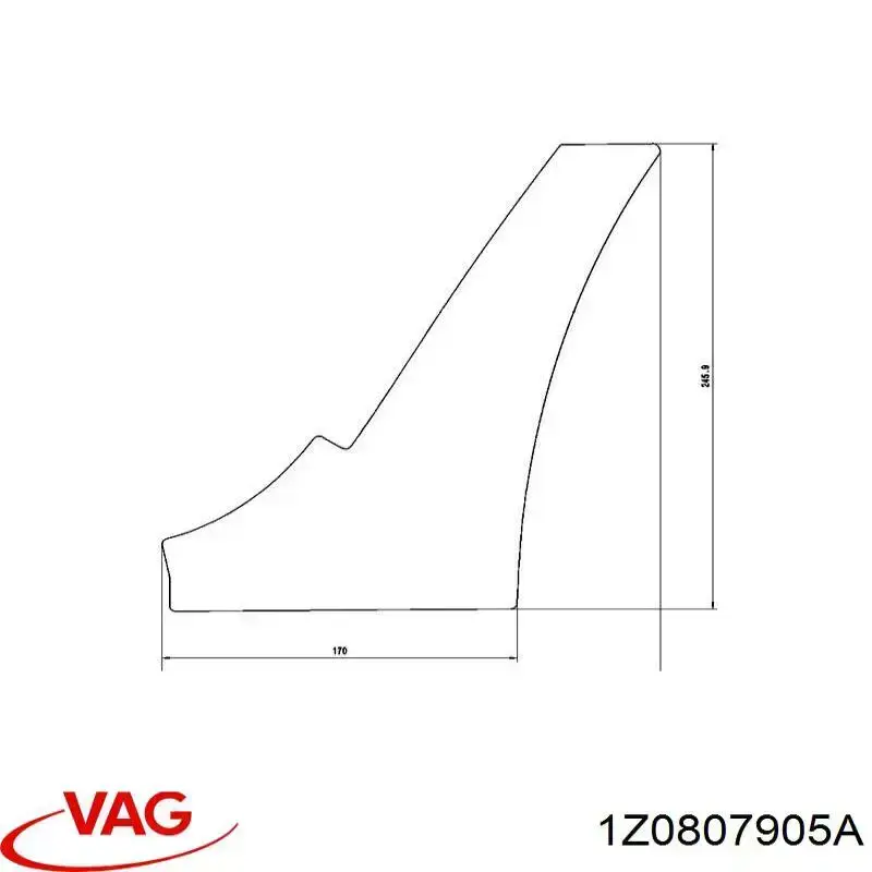  VAG 1Z0807905F precio, desde 32,83 EUR