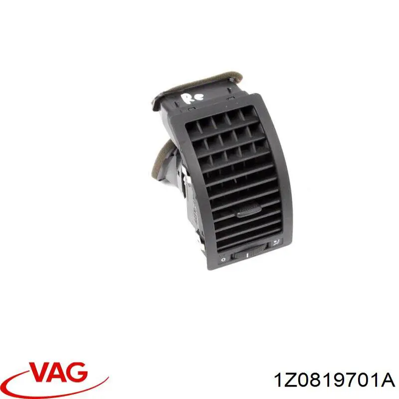 Rejilla de ventilación izquierda del salpicadero VAG 1Z0819701A precio, desde 34,85 EUR