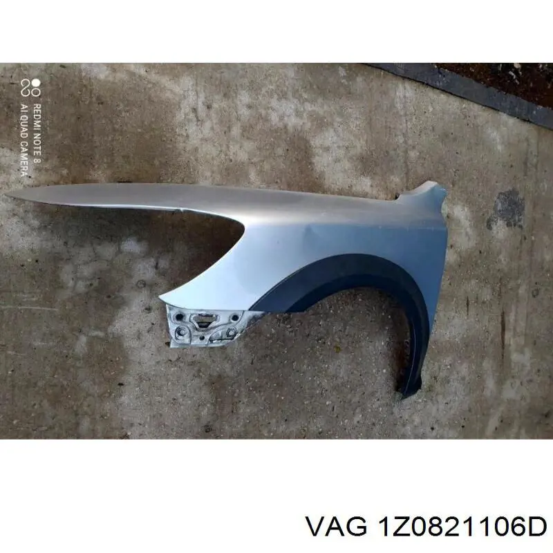 Guardabarros delanteros derecho VAG 1Z0821106D precio, desde 97,96 EUR
