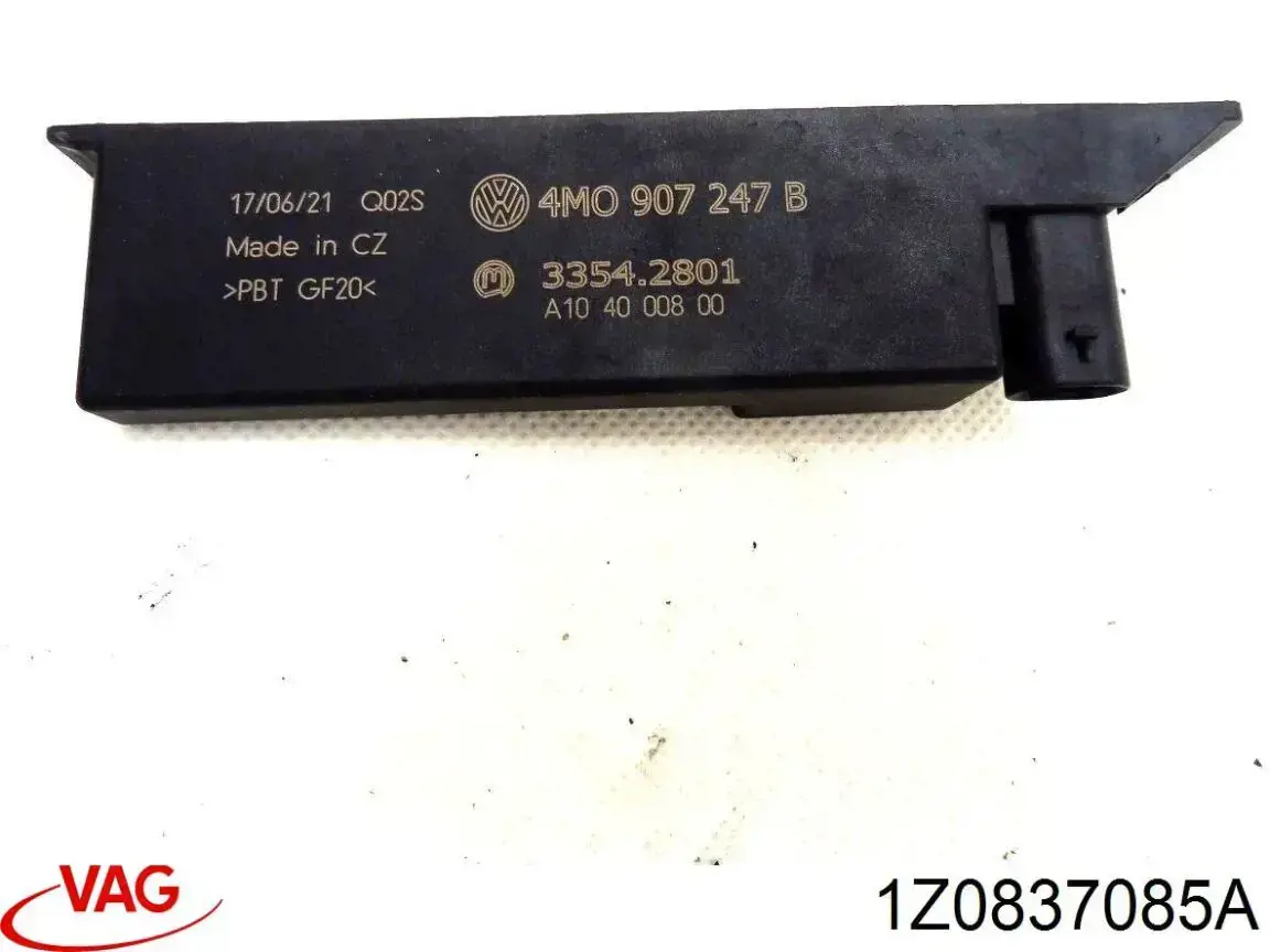 Cable de apertura de cerradura de puerta delantera VAG 1Z0837085A