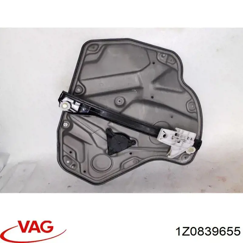 1Z0839655 VAG Mecanismo de elevalunas de la puerta trasera izquierda