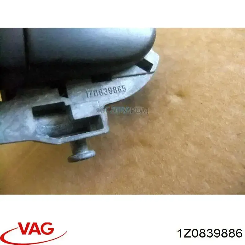 Comprar 1Z0839886 VAG Soporte de manija exterior de puerta trasera derecha