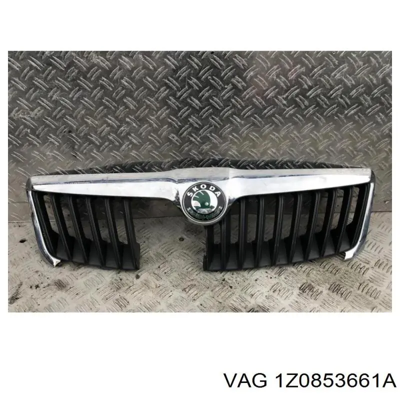 1Z0853661A VAG superposicion (molde De Rejilla Del Radiador)