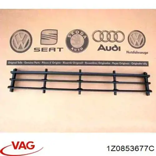 Rejilla del parachoques delantero VAG 1Z0853677C precio, desde 16,70 EUR