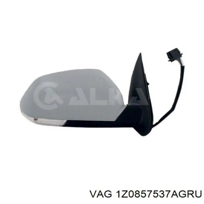 Cubierta De Espejo Retrovisor Izquierdo 1Z0857537AGRU VAG