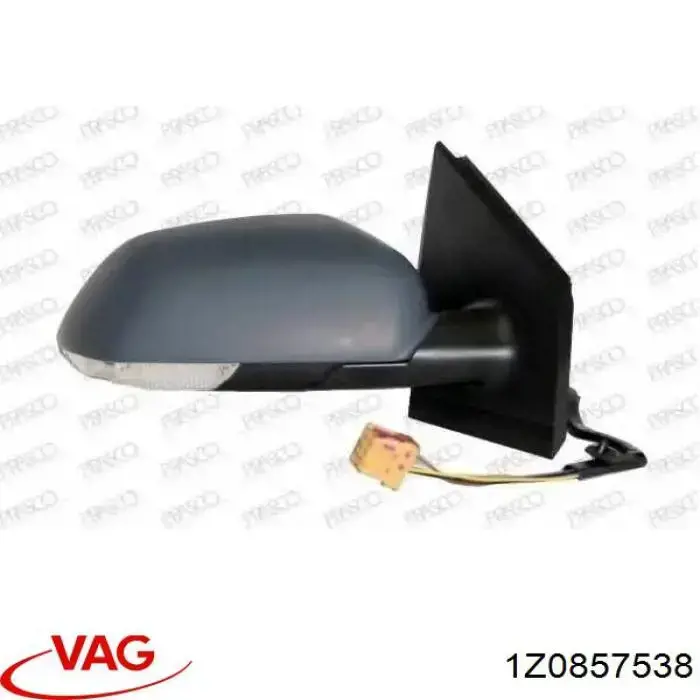 Cubierta De Espejo Retrovisor Derecho 1Z0857538 VAG