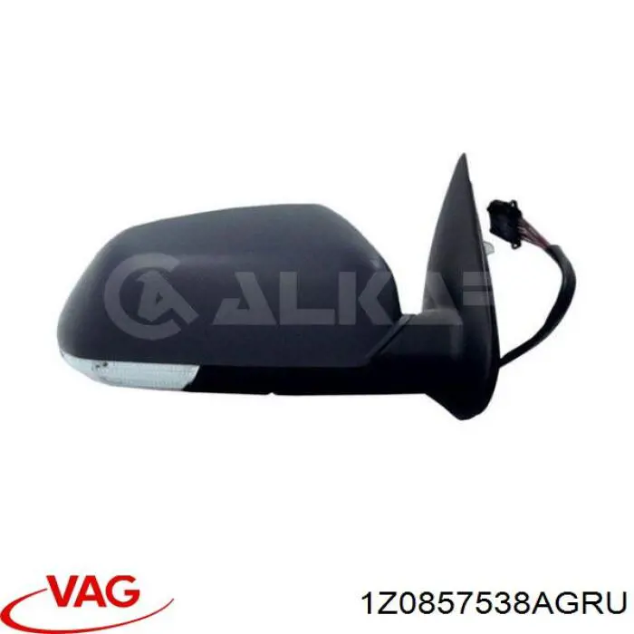 Cubierta de espejo retrovisor derecho VAG 1Z0857538AGRU precio, desde 13,13 EUR