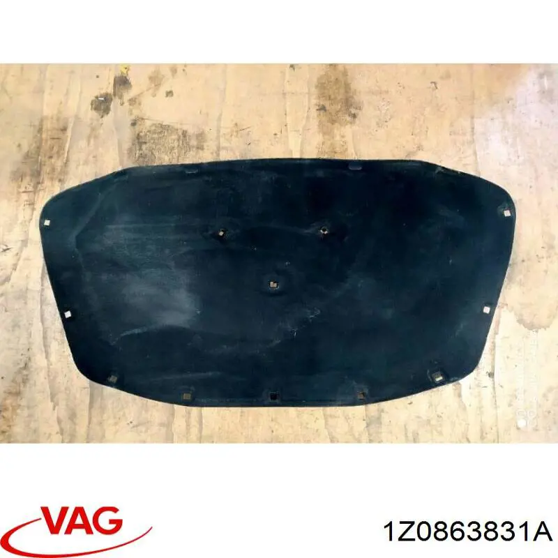 Aislamiento del Capó 1Z0863831A VAG