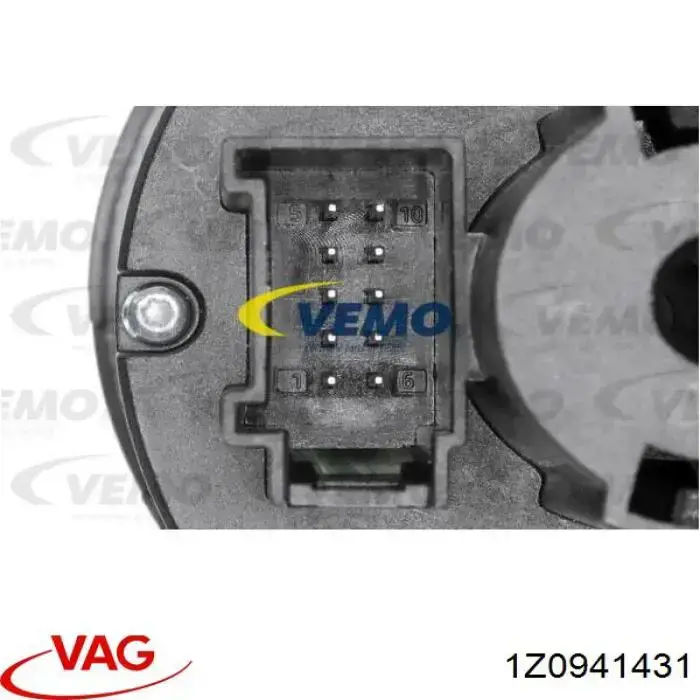 1Z0941431 VAG interruptor de faros para "torpedo"