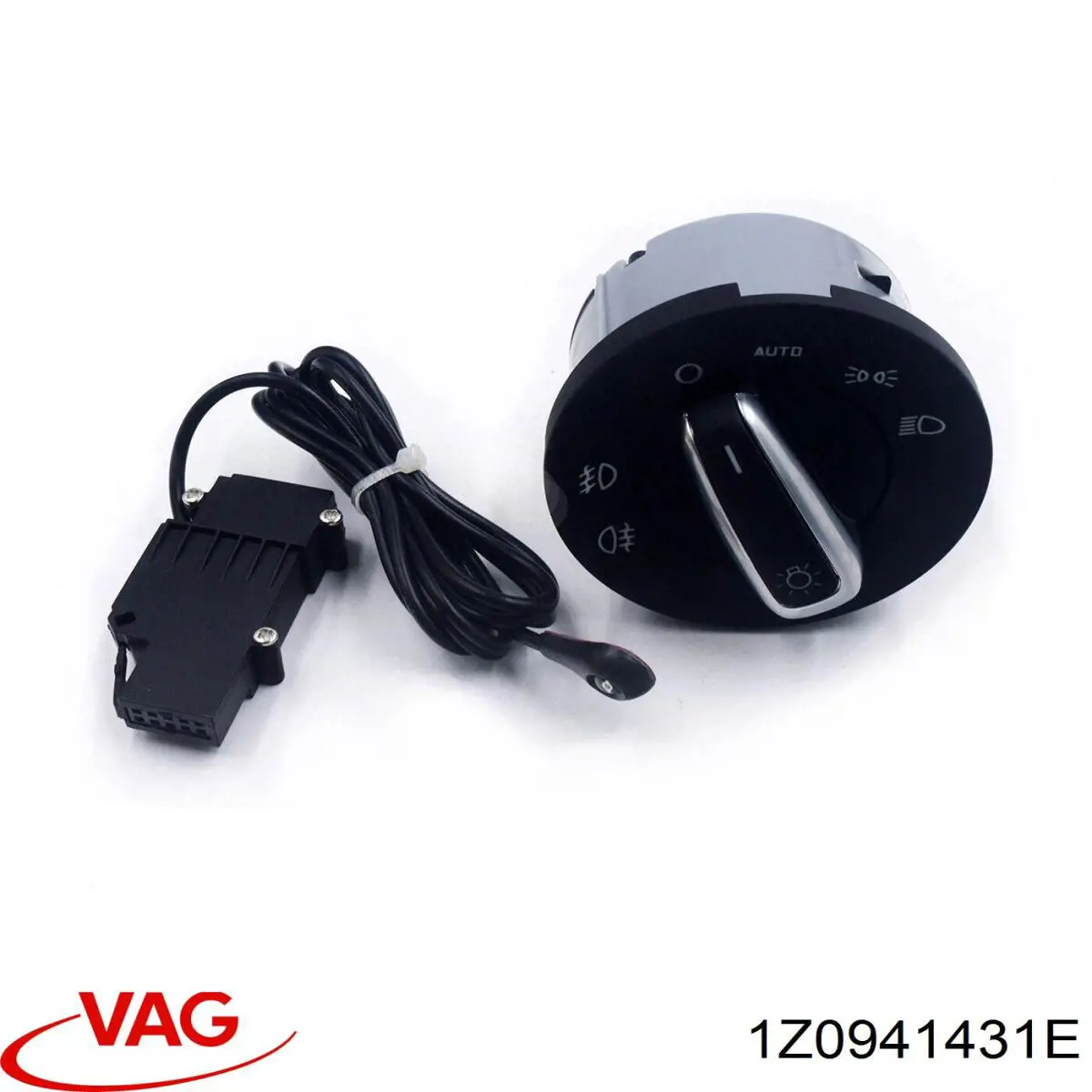 Interruptor de luces en el tablero VAG 1Z0941431E