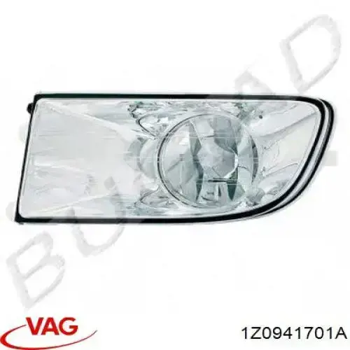 1Z0941701A VAG luz antiniebla izquierdo