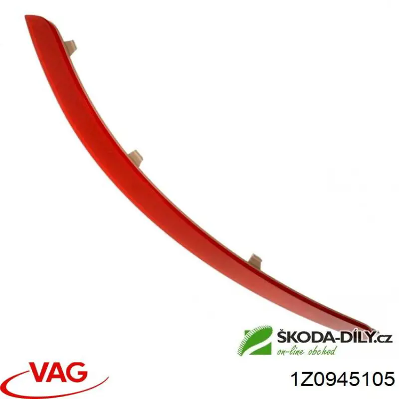 Comprar 1Z0945105 VAG Reflector trasero izquierdo del parachoques