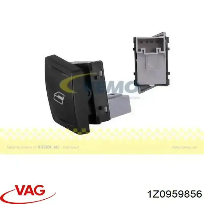 Comprar 1Z0959856 VAG Botón de encendido del motor del elevalunas trasero
