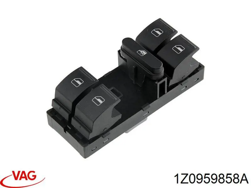 Comprar 1Z0959858A VAG Interruptor de elevalunas delantera izquierda