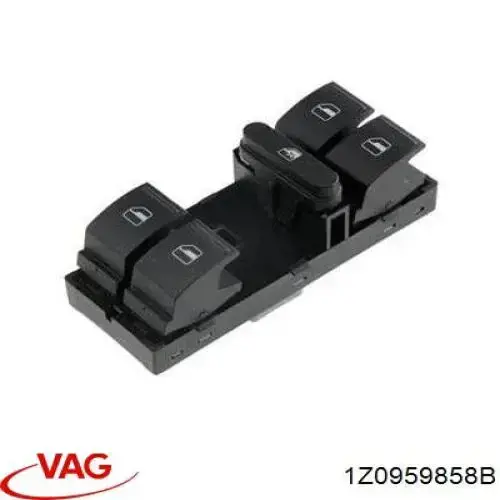 Comprar 1Z0959858B VAG Interruptor de elevalunas delantera izquierda